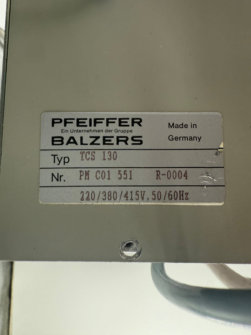 Pfeiffer TCS 130 / TCP 600 Controller Module