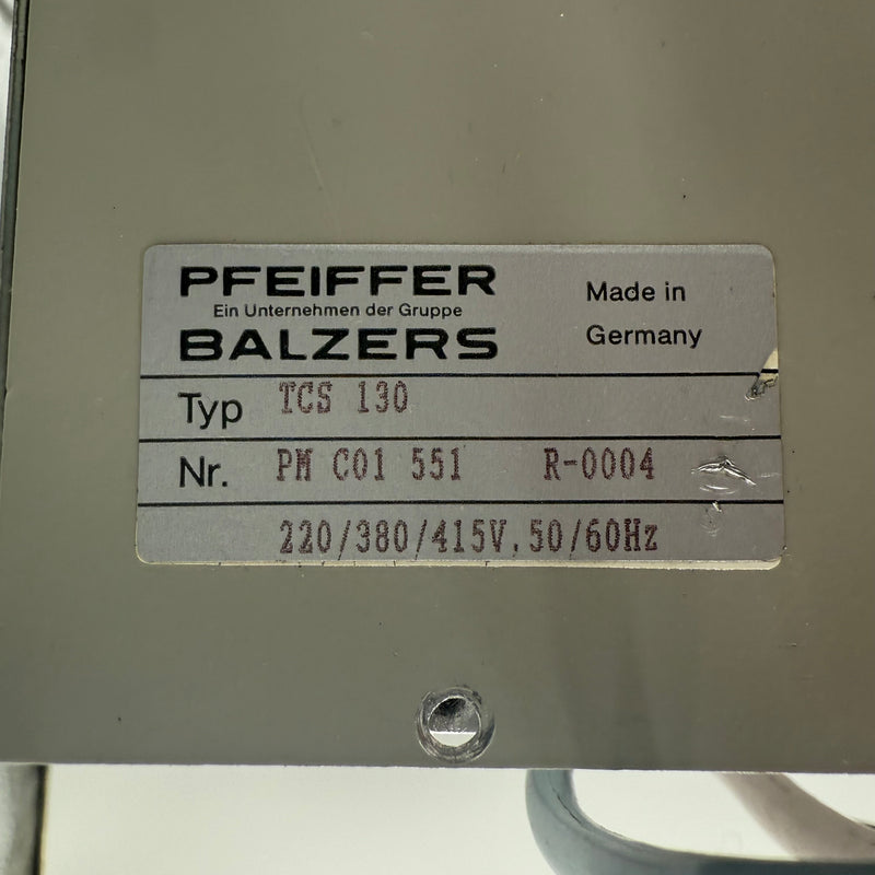 Pfeiffer TCS 130 / TCP 600 Controller Module