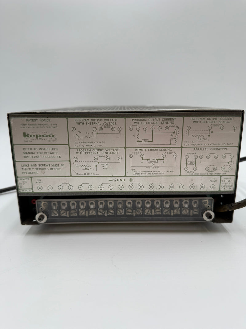 Kepco CKB 9 DC Power Supply