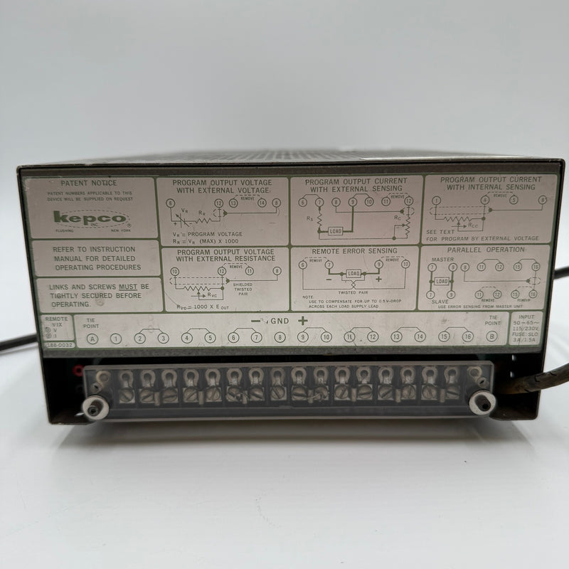 Kepco CKB 9 DC Power Supply