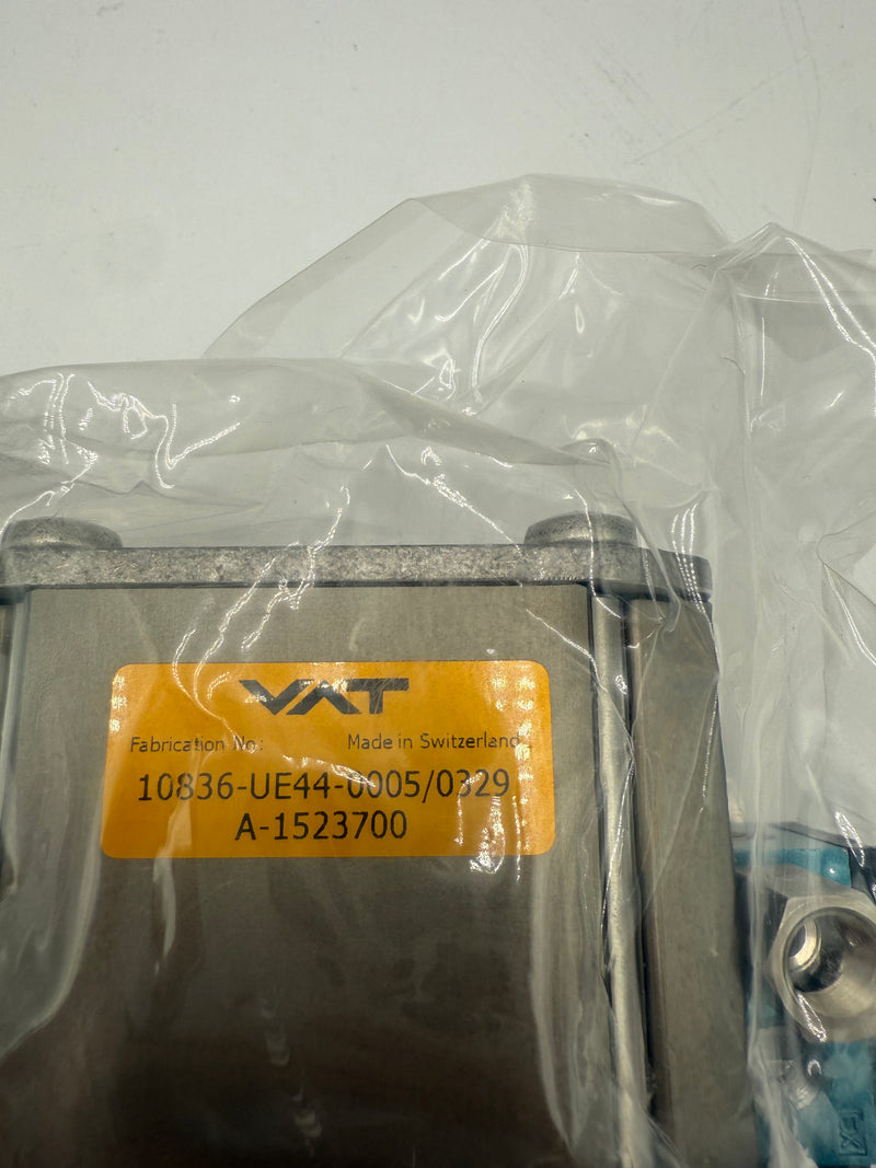 VAT 10836 UE 44 005 0329 Gate Valve