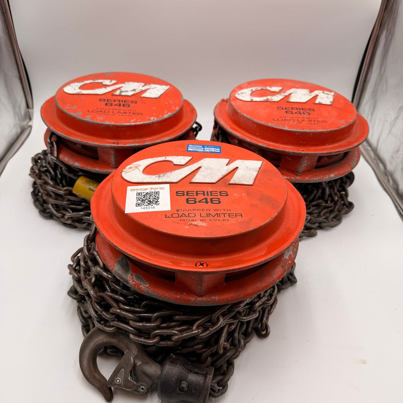 Columbus McKinnon 632 / 646 Manual Trolley / Chain Hoist System