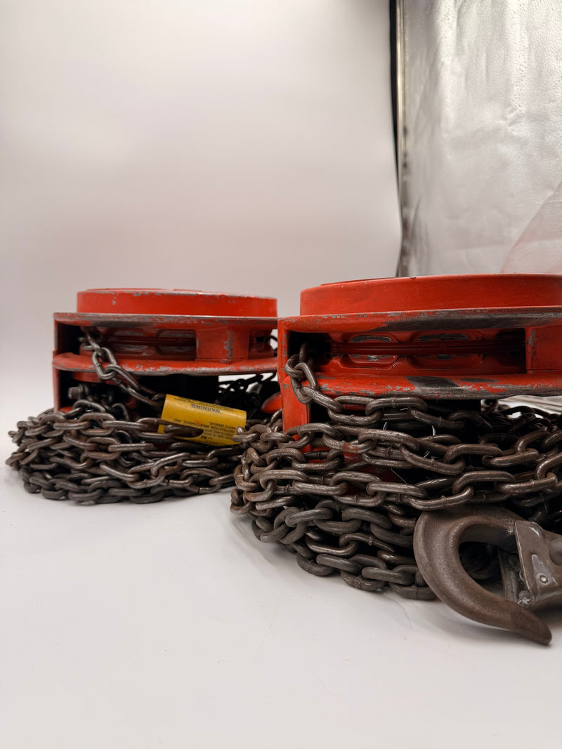 Columbus McKinnon 632 / 646 Manual Trolley / Chain Hoist System