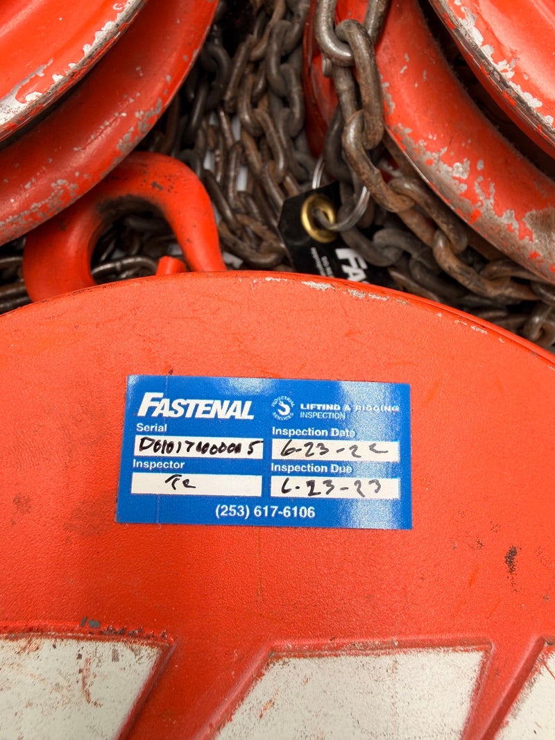 Columbus McKinnon 632 / 646 Manual Trolley / Chain Hoist System