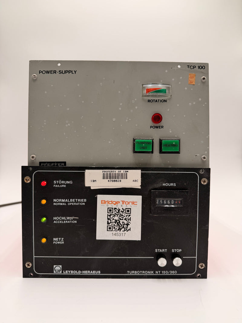 Leybold Heraeus NT 150 360 Power Supply / Controller