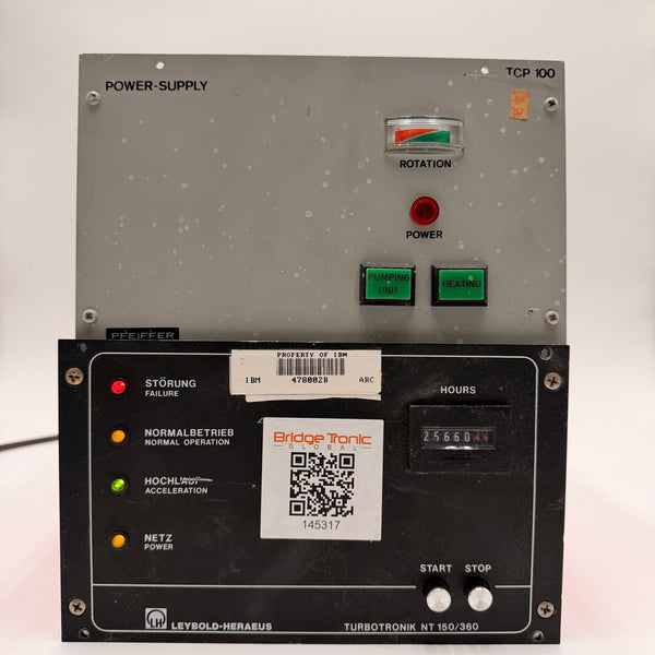 Leybold Heraeus NT 150 360 Power Supply / Controller