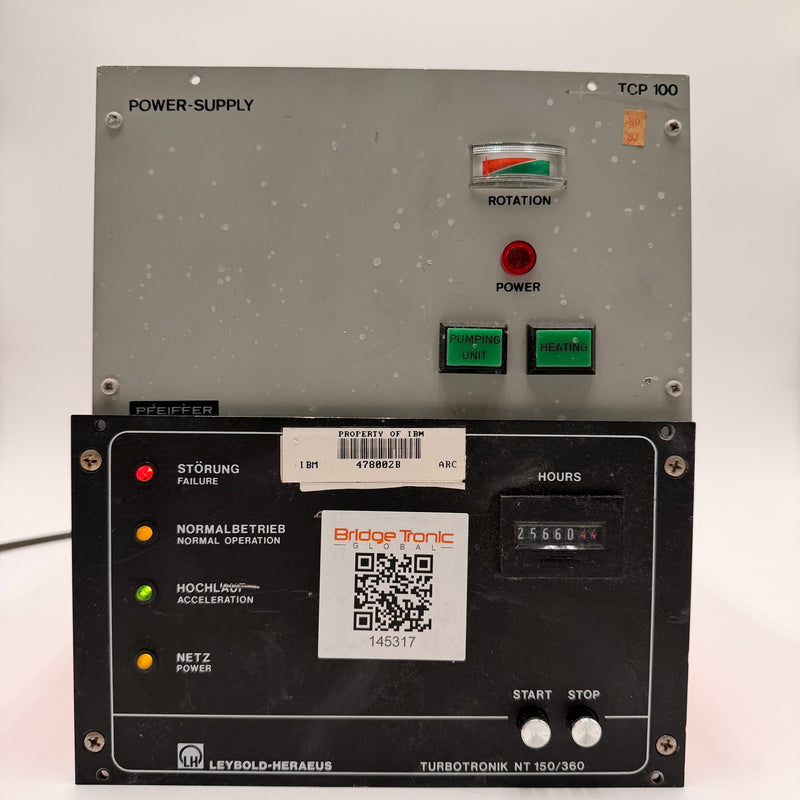 Leybold Heraeus NT 150 360 Power Supply / Controller