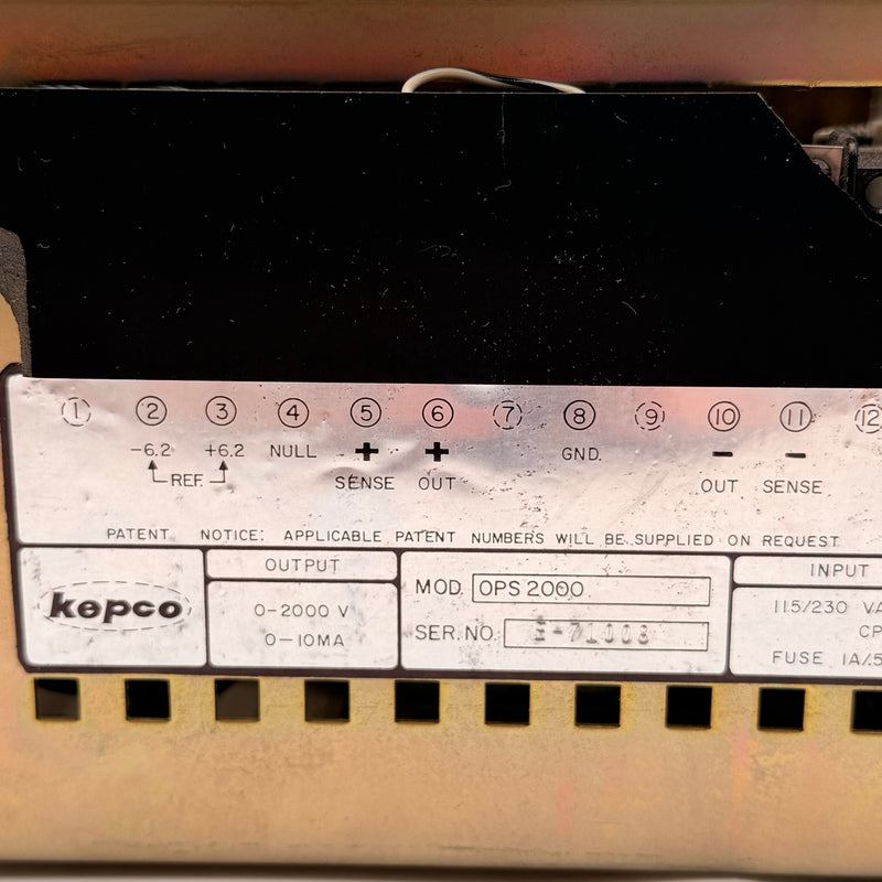 Kepco OPS 2000 Power Supply