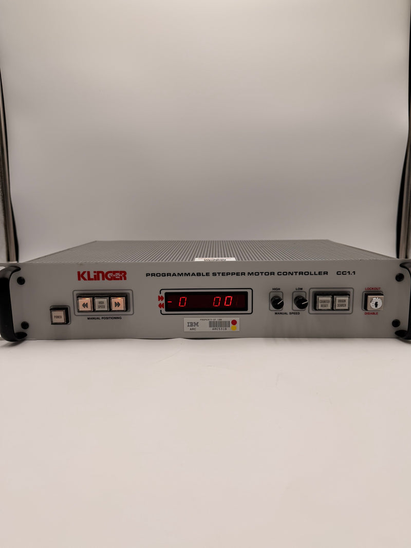 Klinger CC 1.1 Programmable Stepping Motor Controller