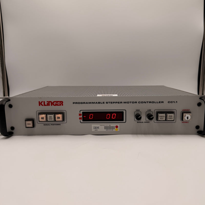 Klinger CC 1.1 Programmable Stepping Motor Controller