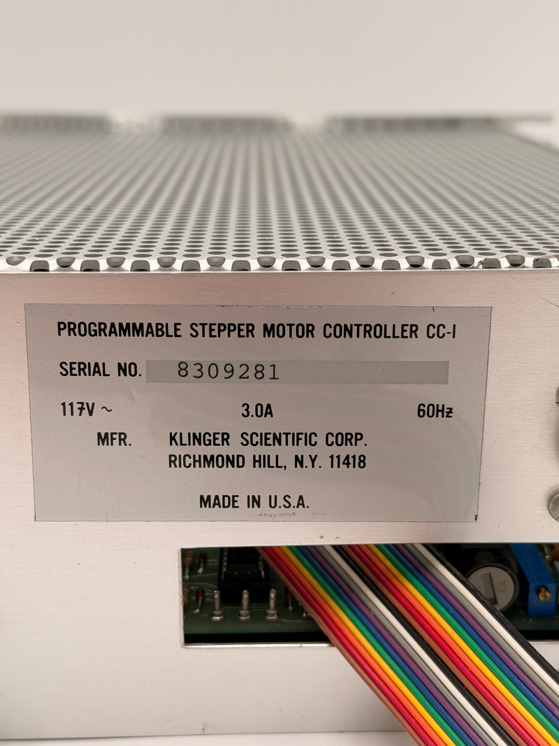 Klinger CC 1.1 Programmable Stepping Motor Controller