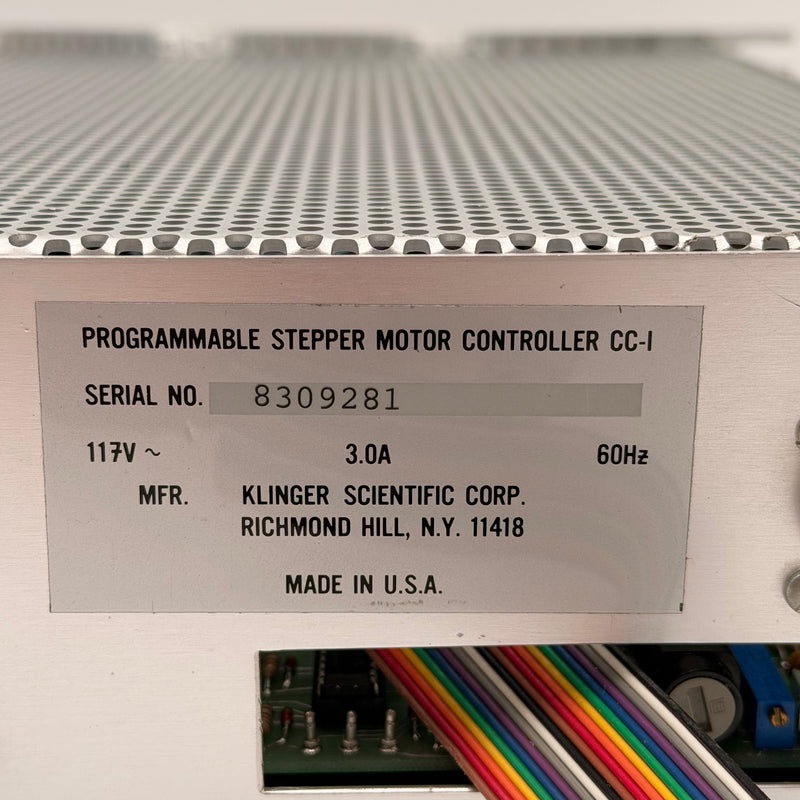 Klinger CC 1.1 Programmable Stepping Motor Controller