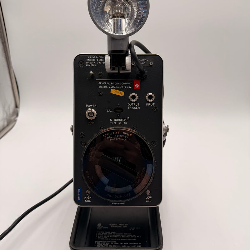 General Radio Strobotac 1531 Laboratory Stroboscope