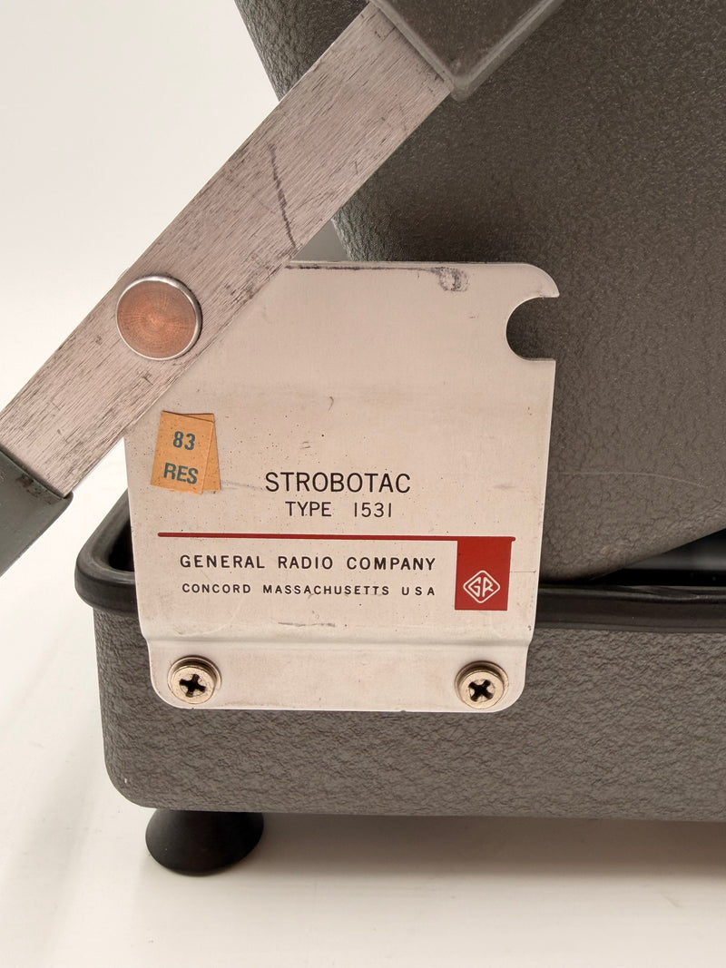 General Radio Strobotac 1531 Laboratory Stroboscope