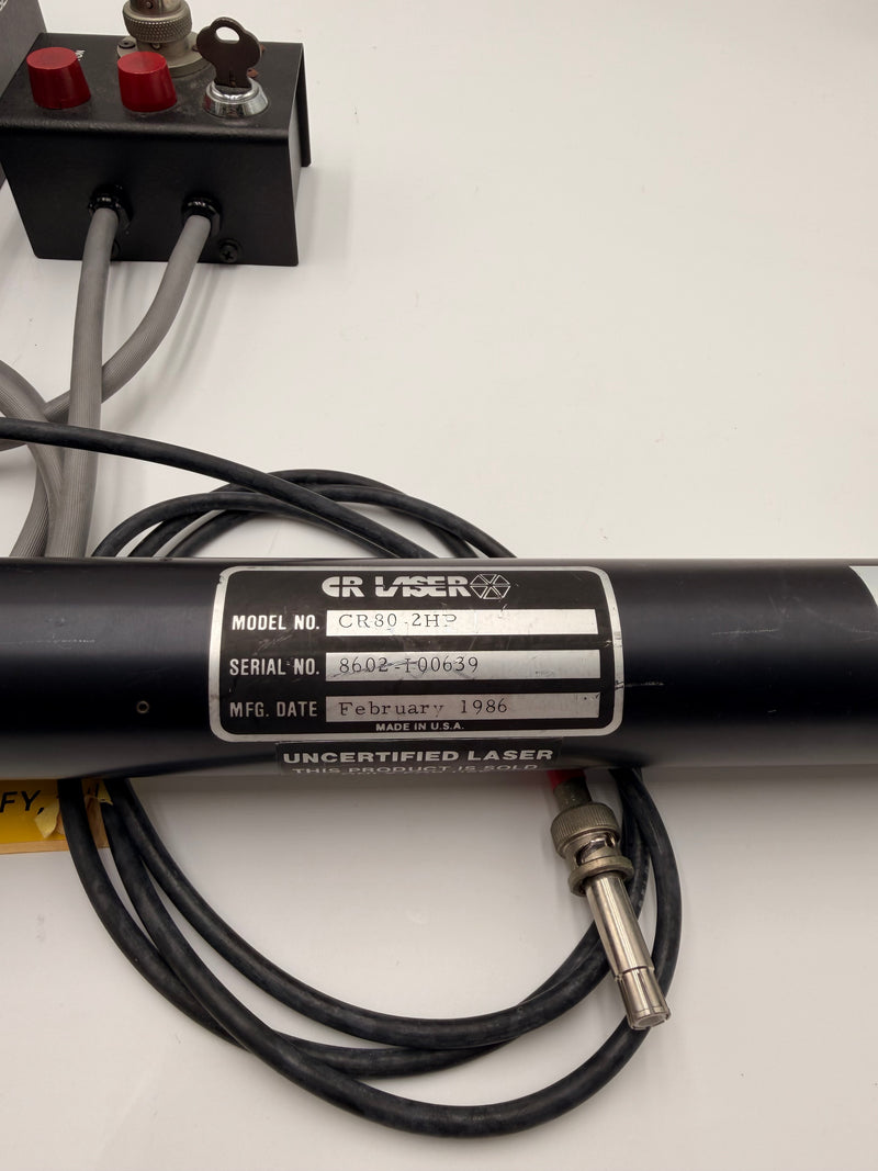 CR Laser CR 80 2 HP High Power Laser Tube