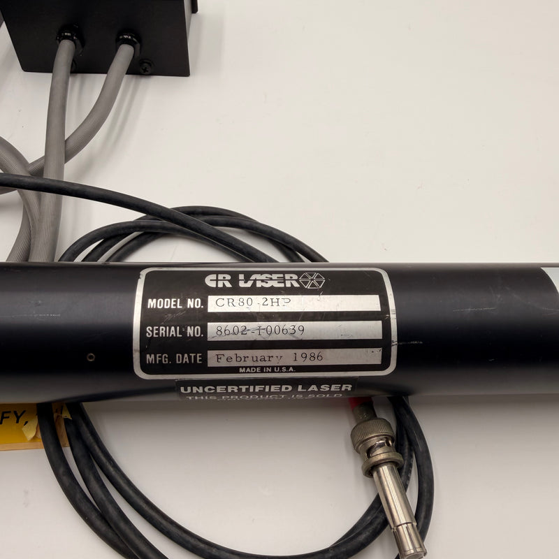 CR Laser CR 80 2 HP High Power Laser Tube