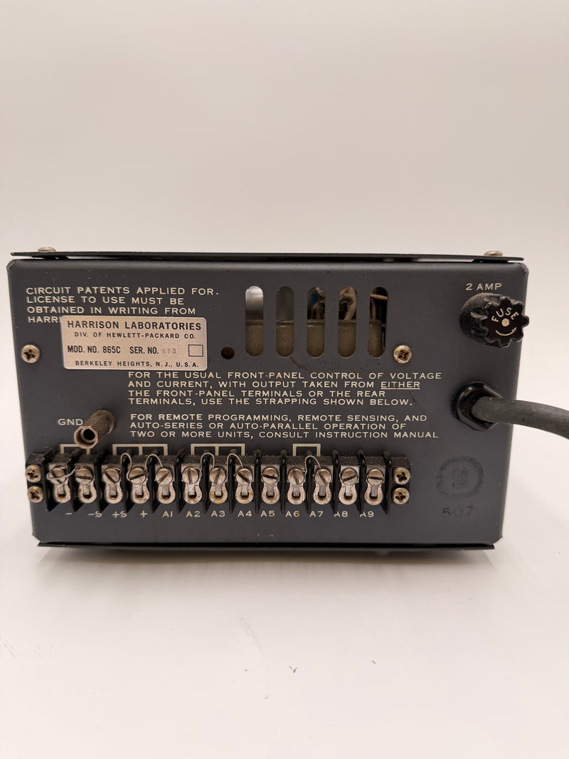 Harrison 865 C Power Supply