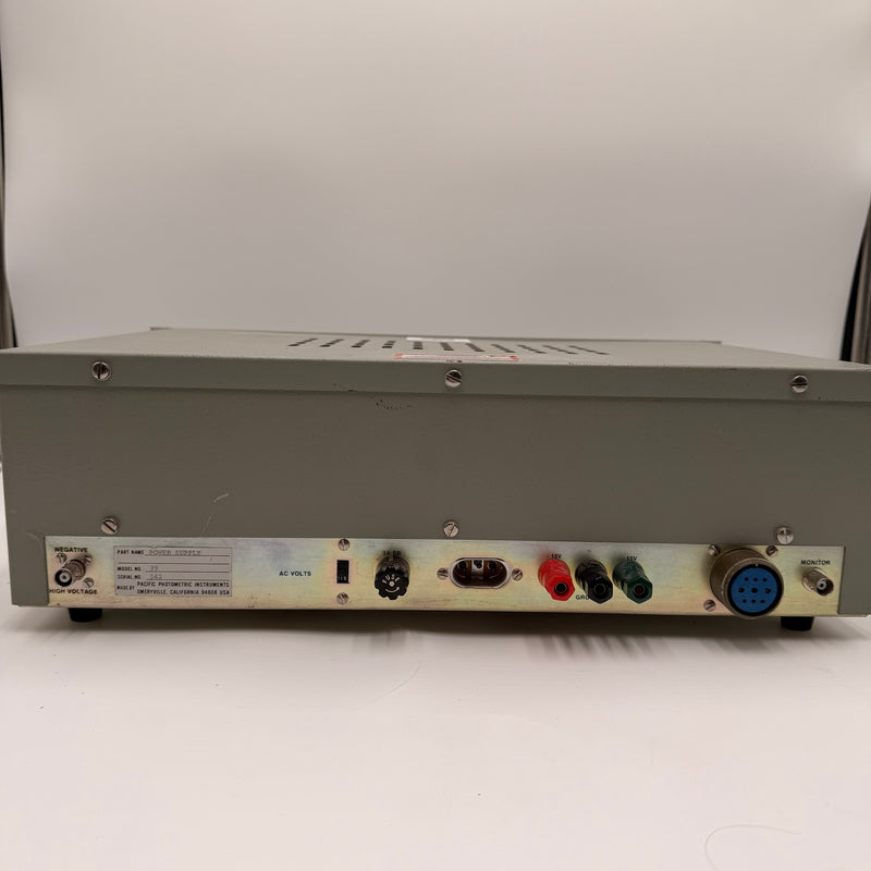 Pacific Photometric 39 Temperature Regulator / High Voltage Power Supply