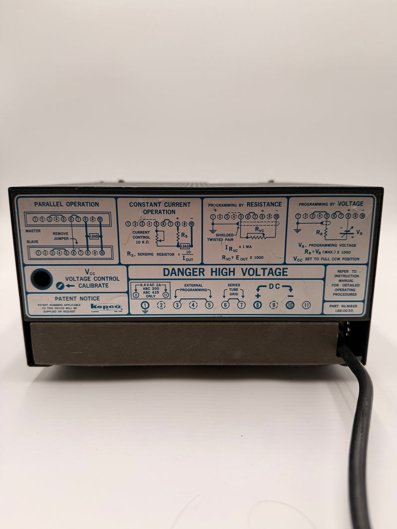Kepco ABC Power Supply