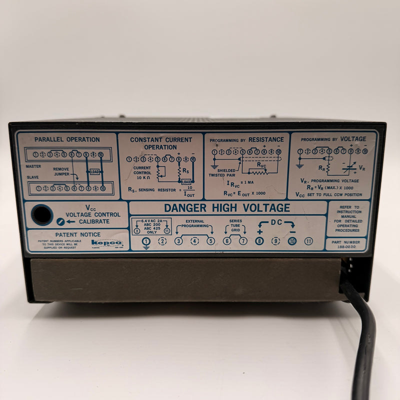 Kepco ABC Power Supply