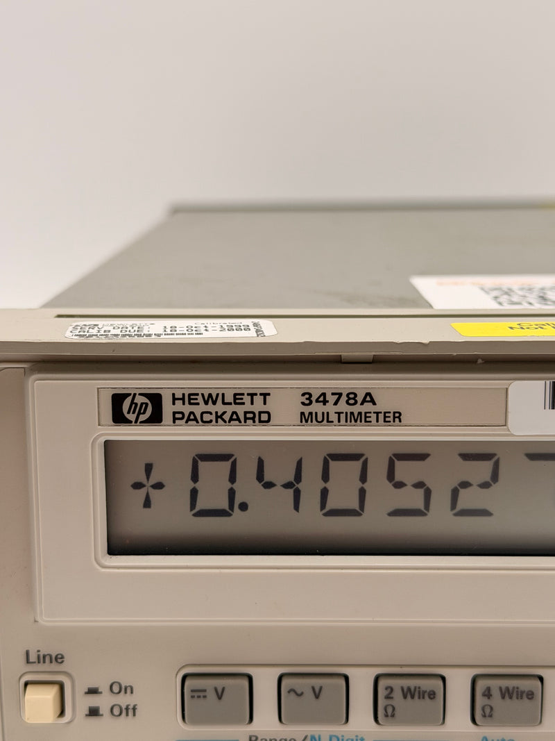 Agilent 3478 A Multimeter