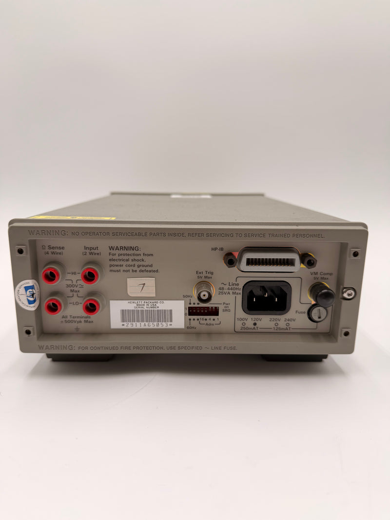 Agilent 3478 A Multimeter