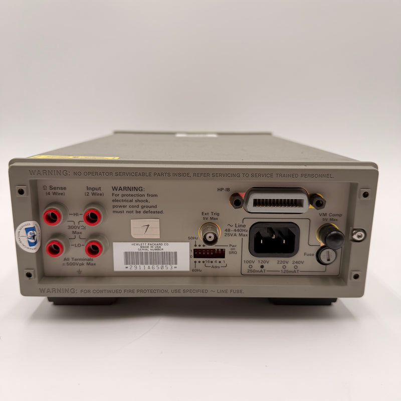 Agilent 3478 A Multimeter