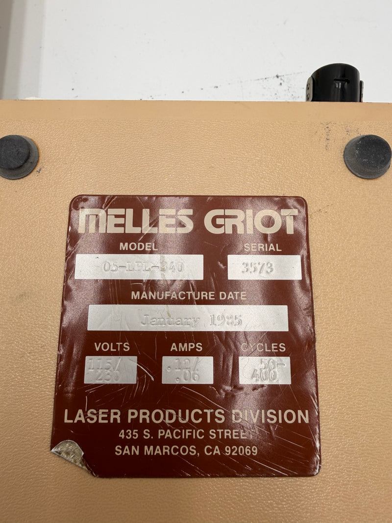 Melles Griot 05 LHP 151 Laser
