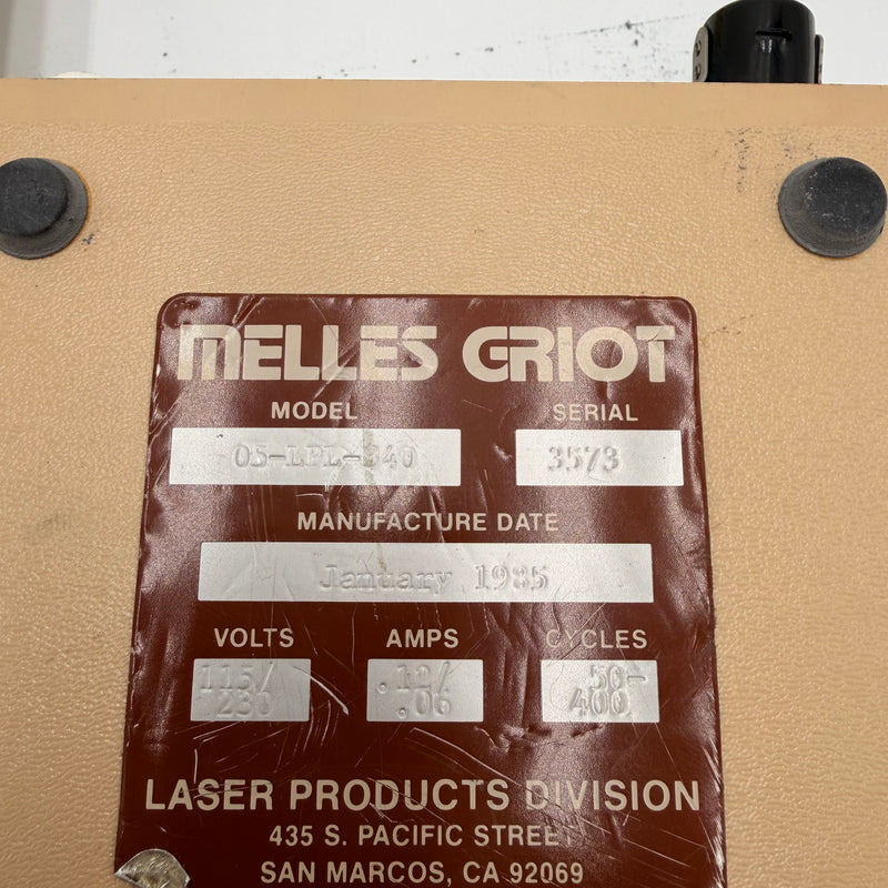 Melles Griot 05 LHP 151 Laser