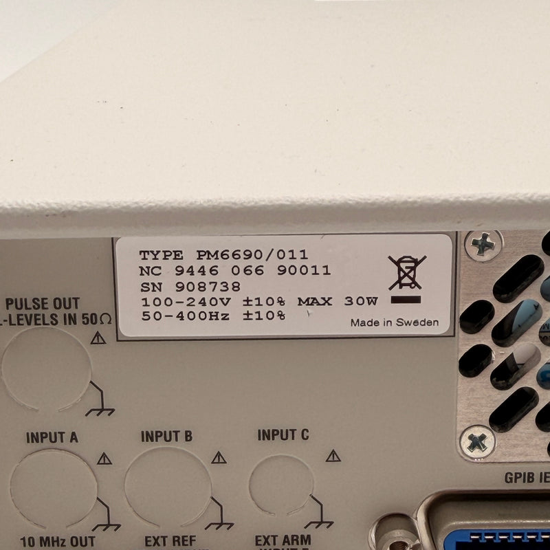 Fluke PM 6690 Frequency Counter / Timer / Analyzer