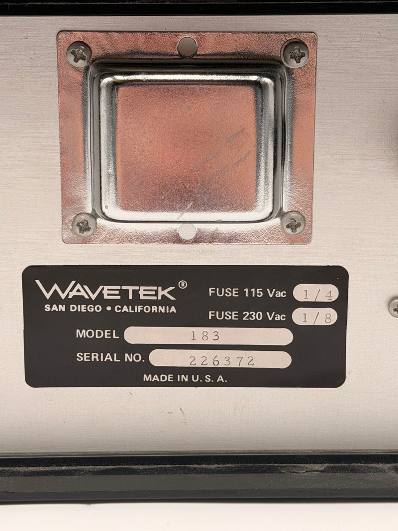 Wavetek 183 Sweep Generator