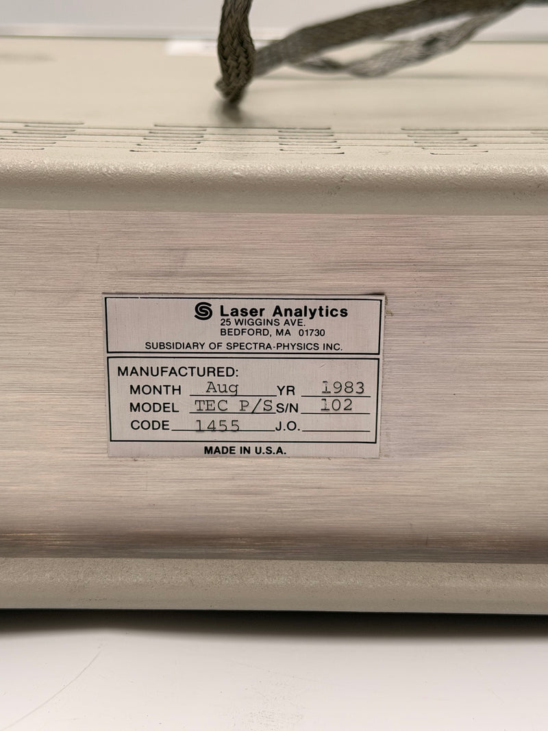 Spectra-Physics TEC P S Power Supply