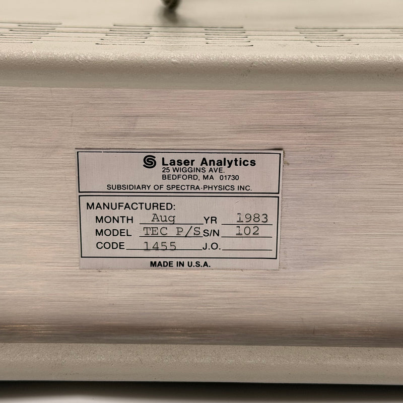 Spectra-Physics TEC P S Power Supply