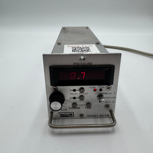 Vacuum General 80 6 B Vacuum Pressure Controller