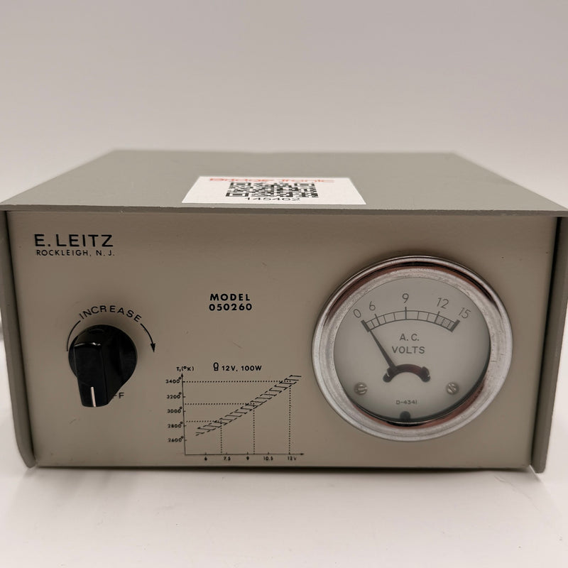 Ernst Leitz Wetzlar 050260 Halogen Light Source System