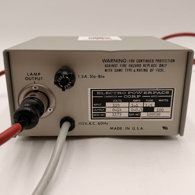 Ernst Leitz Wetzlar 050260 Halogen Light Source System