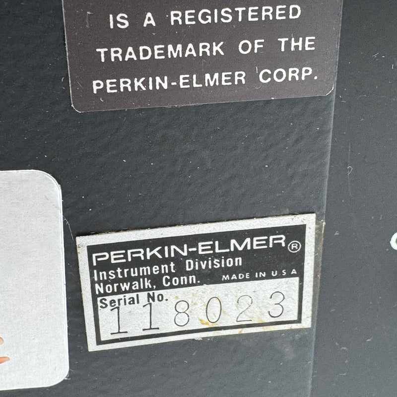 Perkin Elmer TGS 2 Balance Control