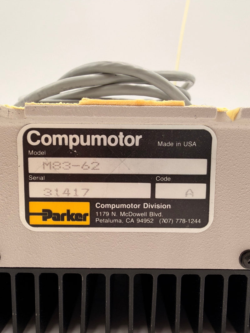 Compumotor M 83 62 Stepper Motor / Drive System