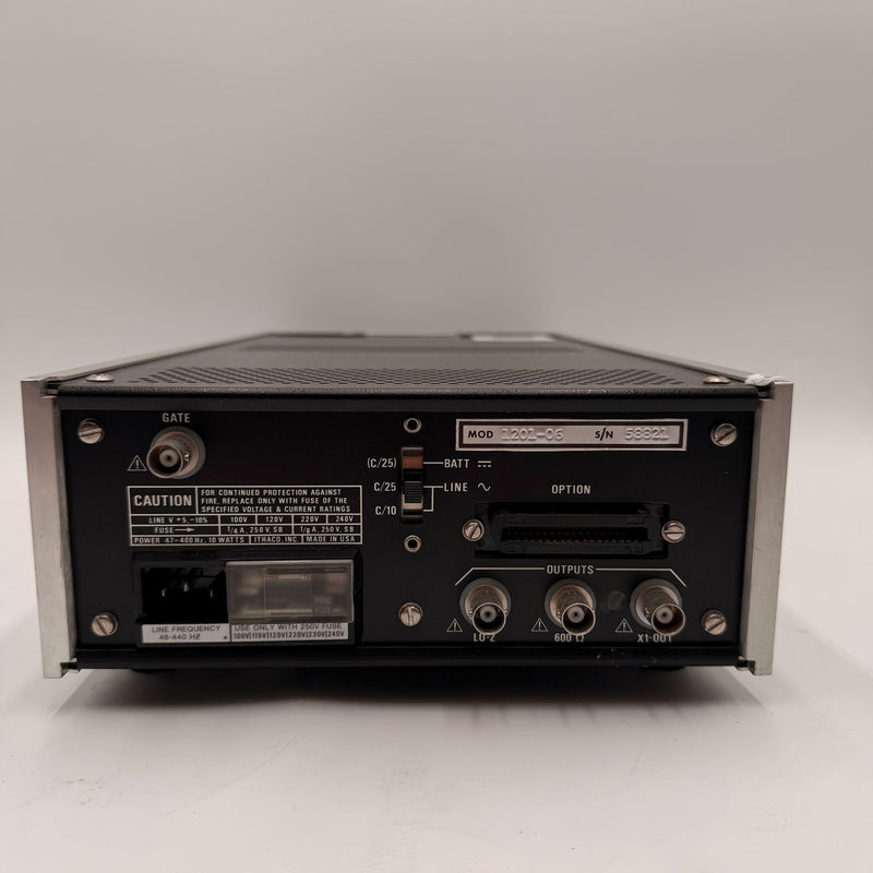 Ithaco 1201 Preamplifier