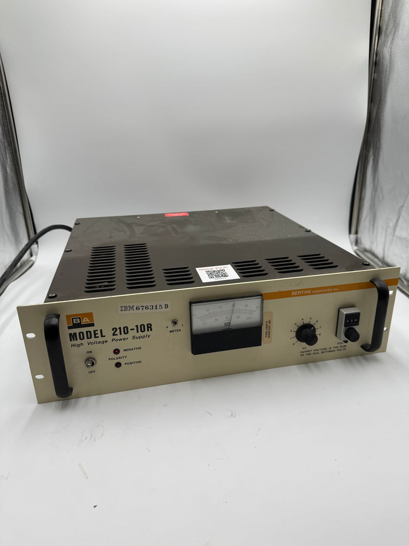 Bertan 210 10 R High Voltage Power Supply