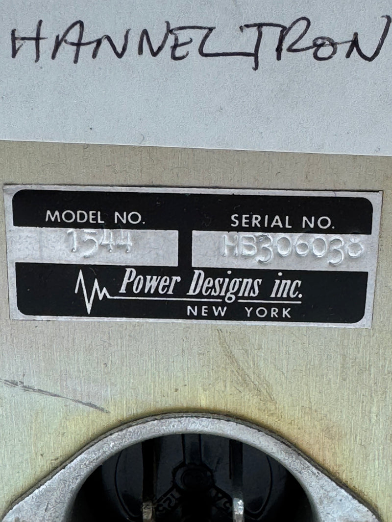 Power Design HV 1544 High Voltage Power Supply