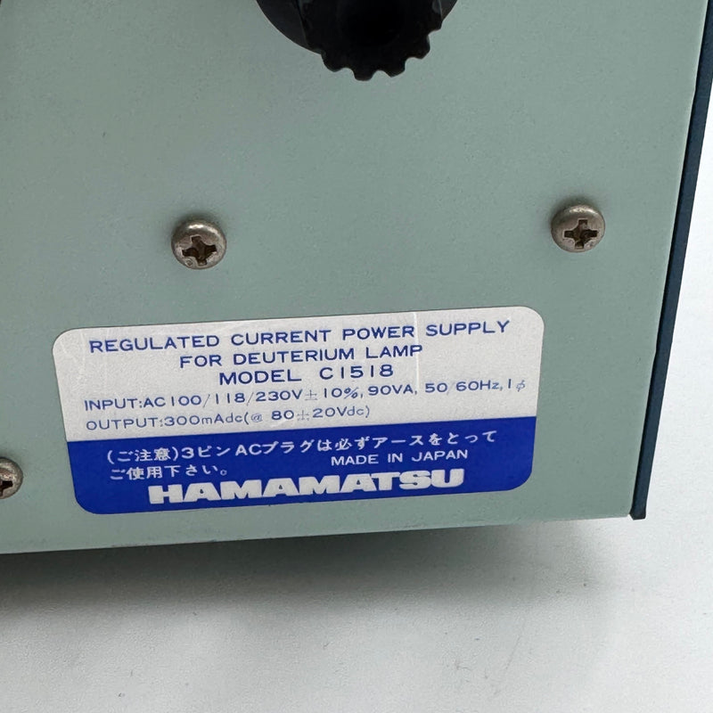 Hamamatsu C 1518 Power Supply