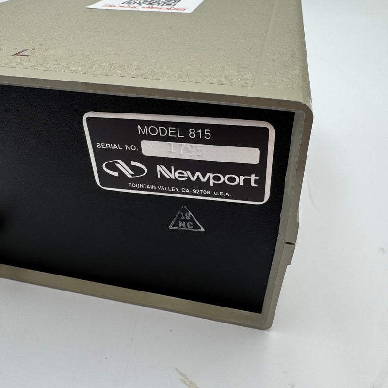 Newport 815 Power Meter