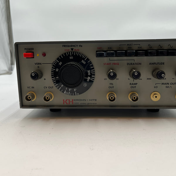 Krohn-Hite 1200 Sweep Generator