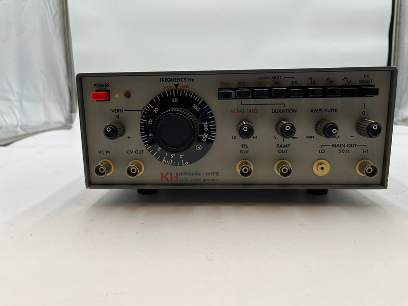 Krohn-Hite 1200 Sweep Generator