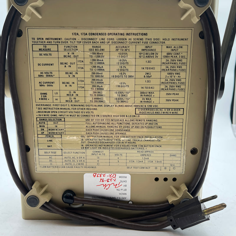 Keithley 173 A Multimeter