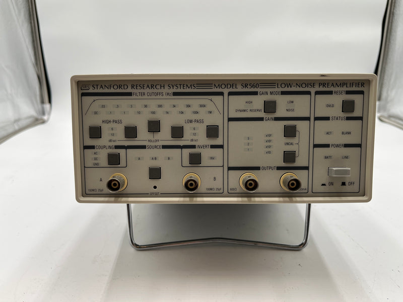 Stanford Research Systems (SRS) SR 560 Low-Noise Preamplifier