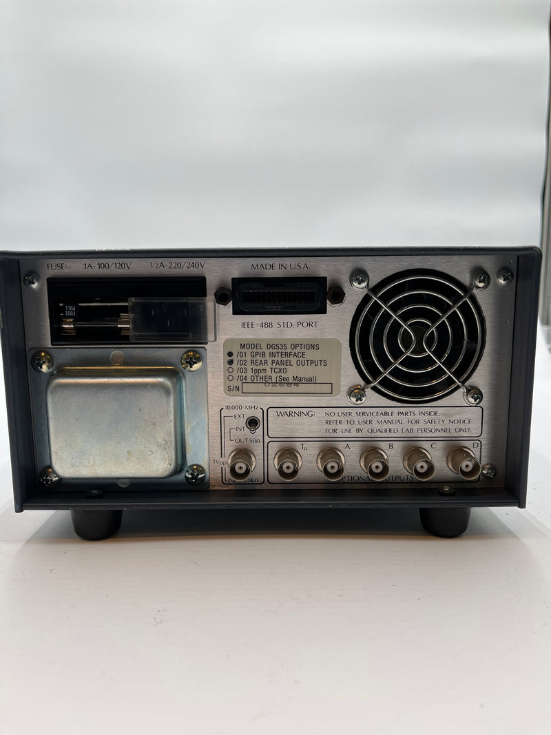 Stanford Research Systems (SRS) DG 535 Pulse Generator