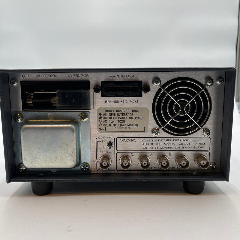 Stanford Research Systems (SRS) DG 535 Pulse Generator