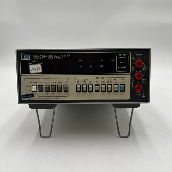Agilent 3438 A DMM (Digital Multimeter)